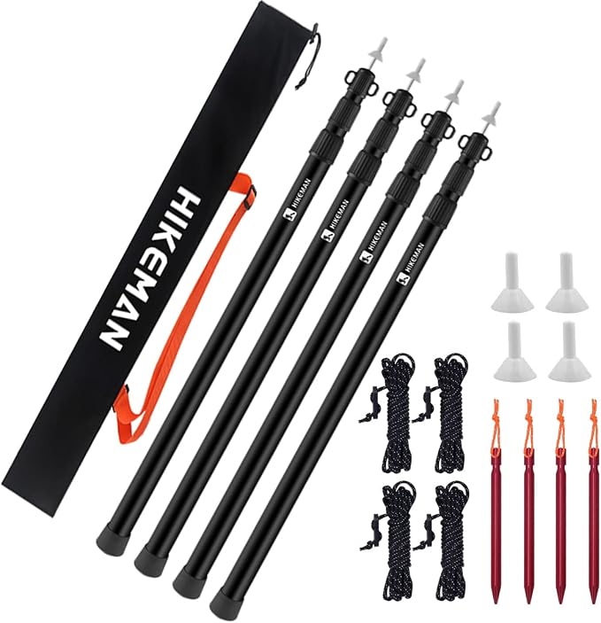 (4 pieces) black