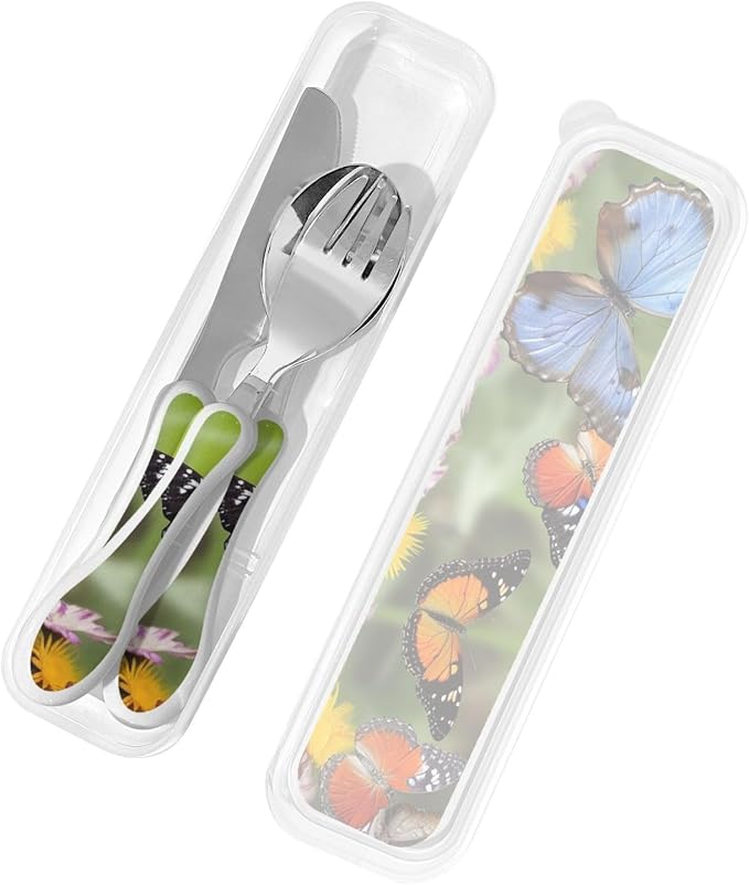 Group Of Butterflies