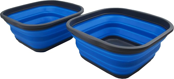 Grey/Blue (Set of 2)