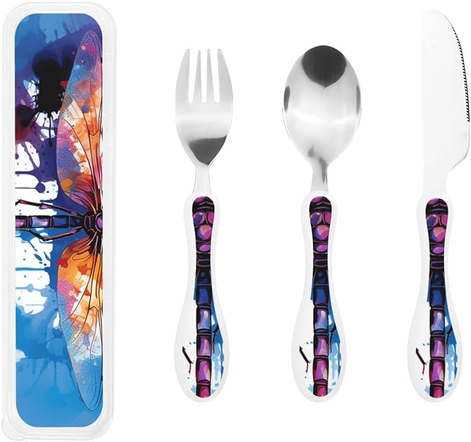 Colorful Abstract Dragonfly