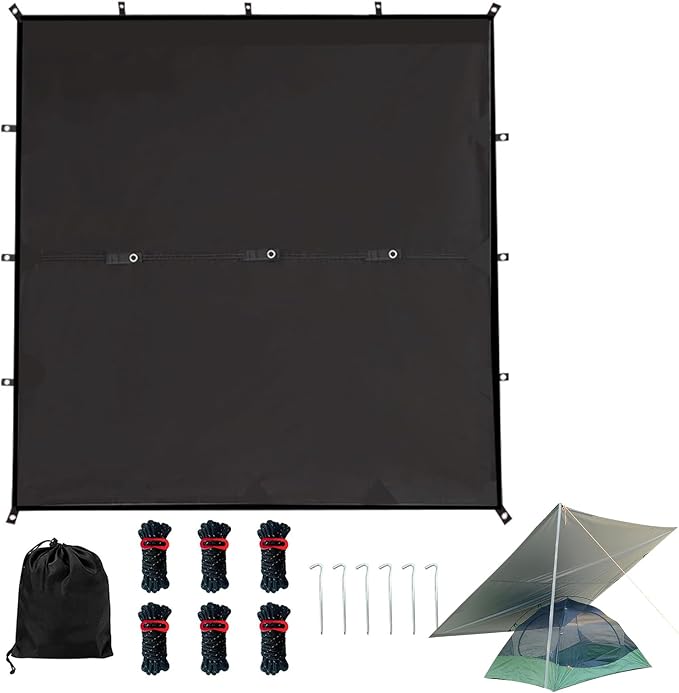 Black 84 X 115inch