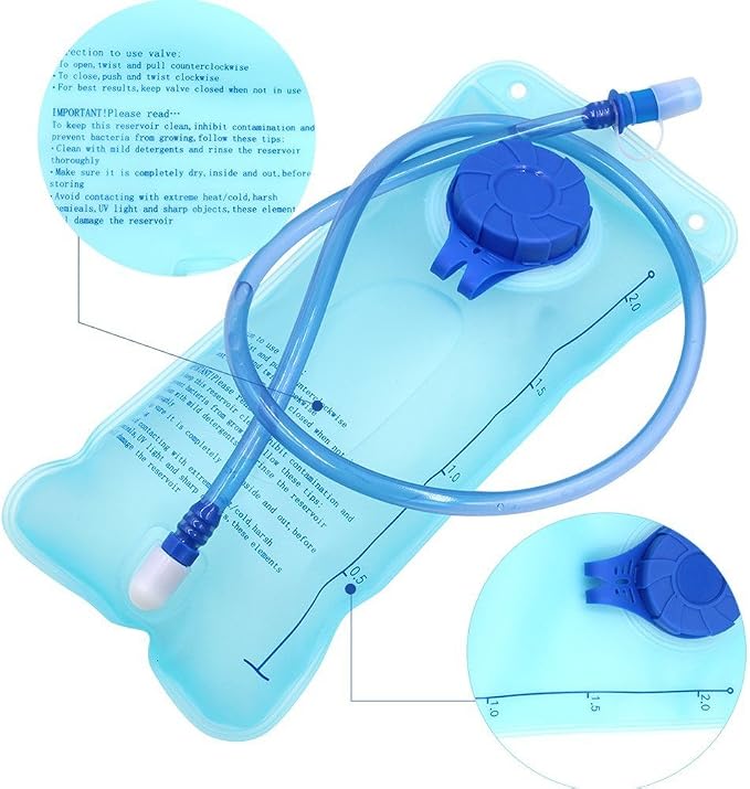 Blue with 2L water bladder