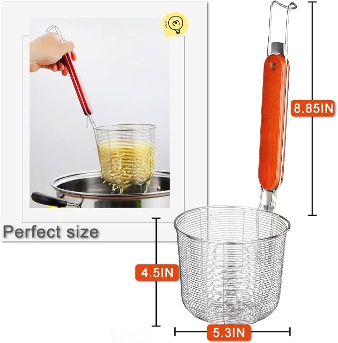 Wire Stainless Steel Noodle Strainer