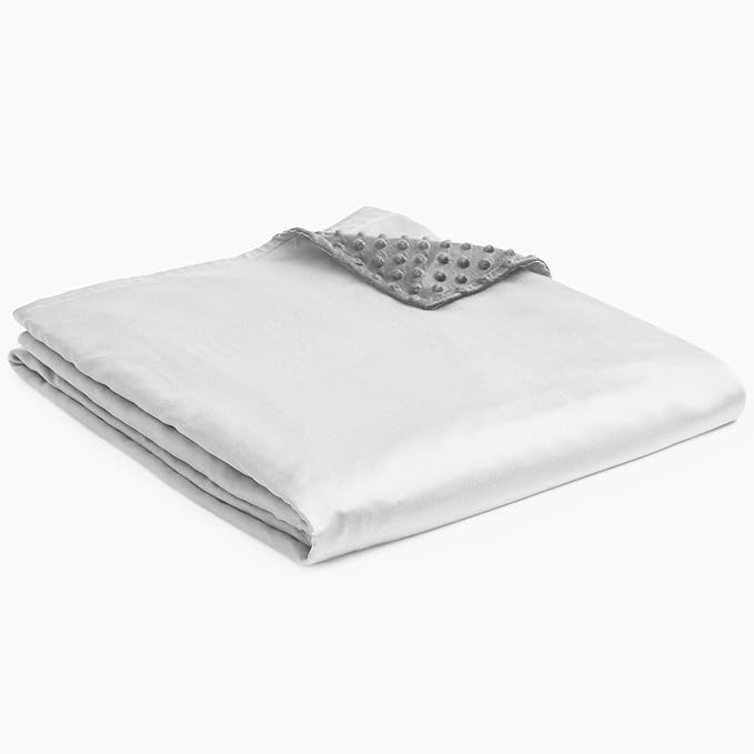 Cooling Rayon & Cozy Velvet Dual-sided Cover Light Grey