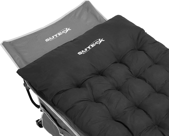 Grey Cot & Black Pad