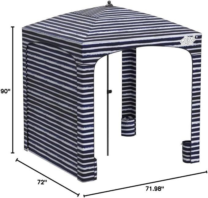 6' x 6' A-Sailor Stripes