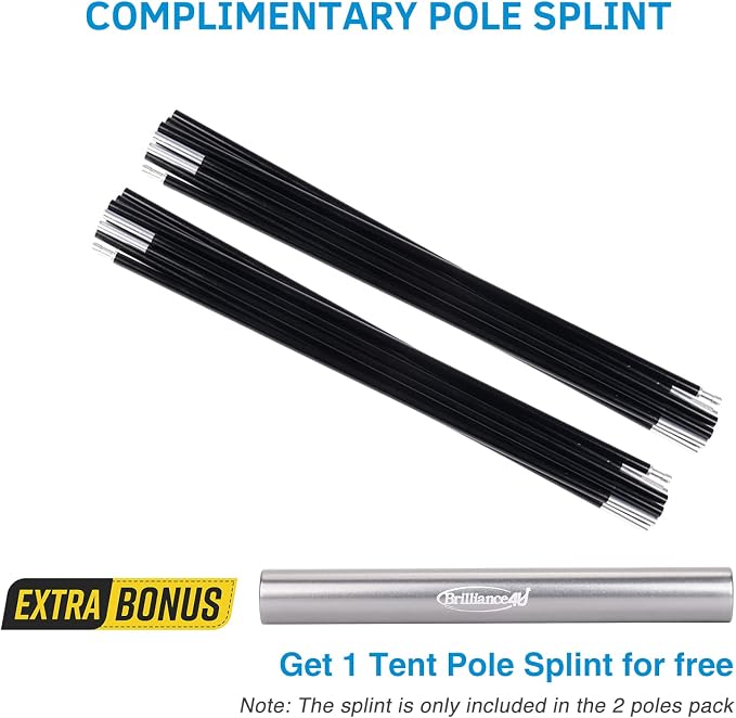 9ft 1.4 in 2 Poles