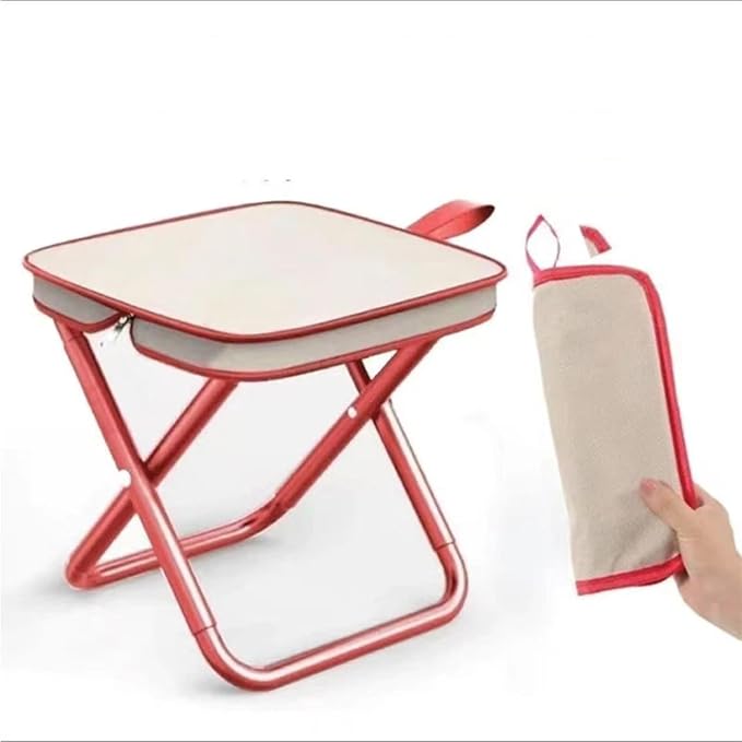 Red Handbag Stool
