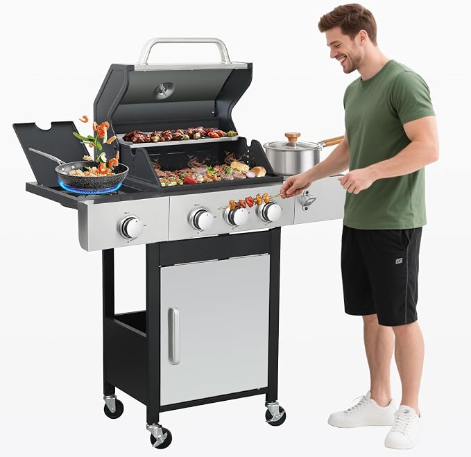 3 Burner, 37230 BTU