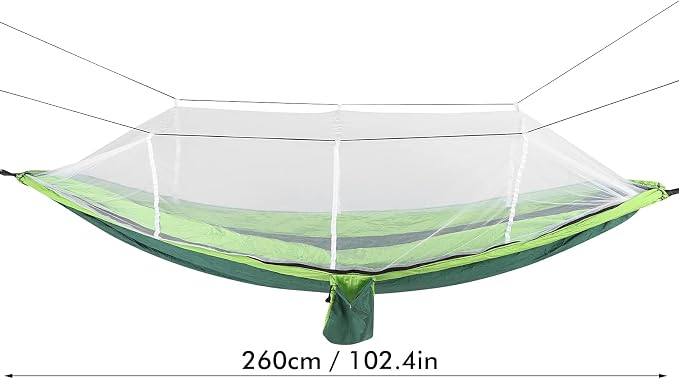Dark Green Fruit Pattern With Green and White Mesh