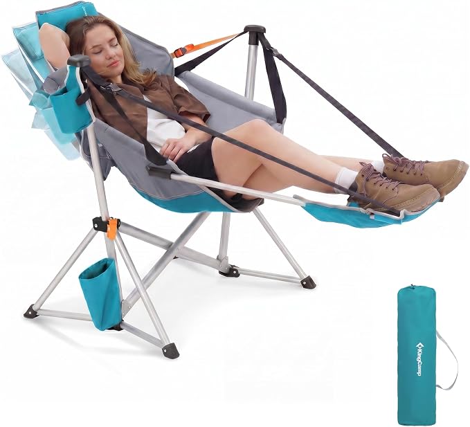Footrest Deluxe Cyan/Grey