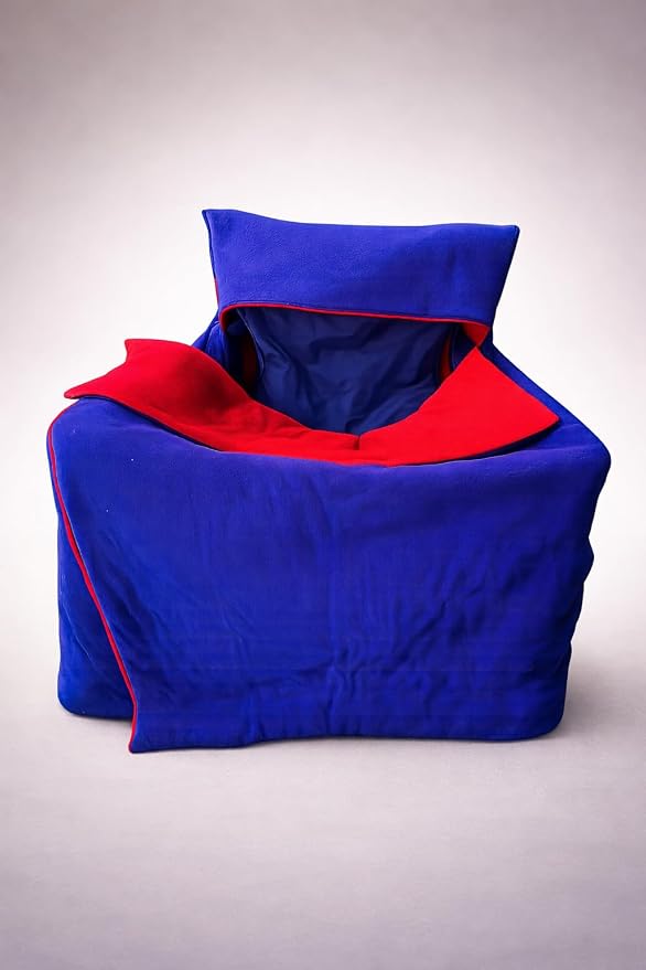 Red and Blue Polar Fleece Reversible