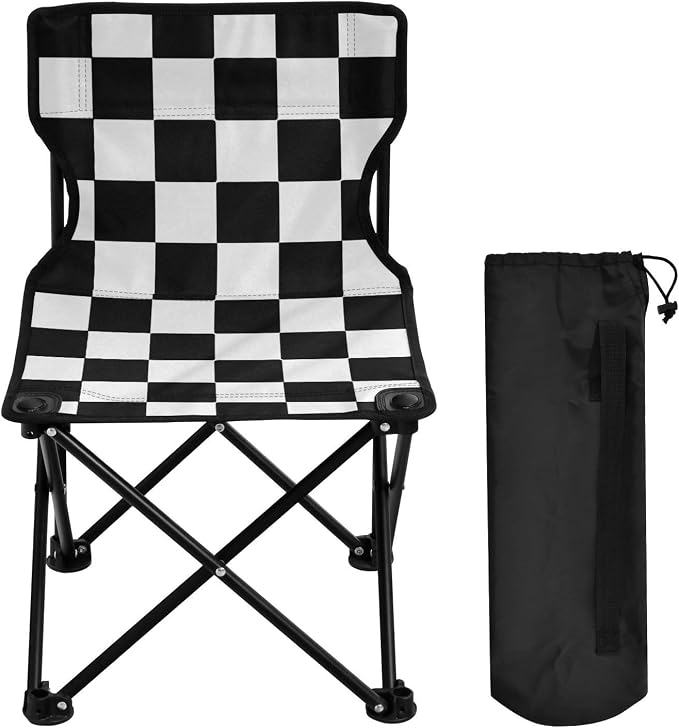 Checkerboard Black White Pattern