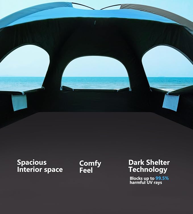 Dark Shelter-Ocean Blue