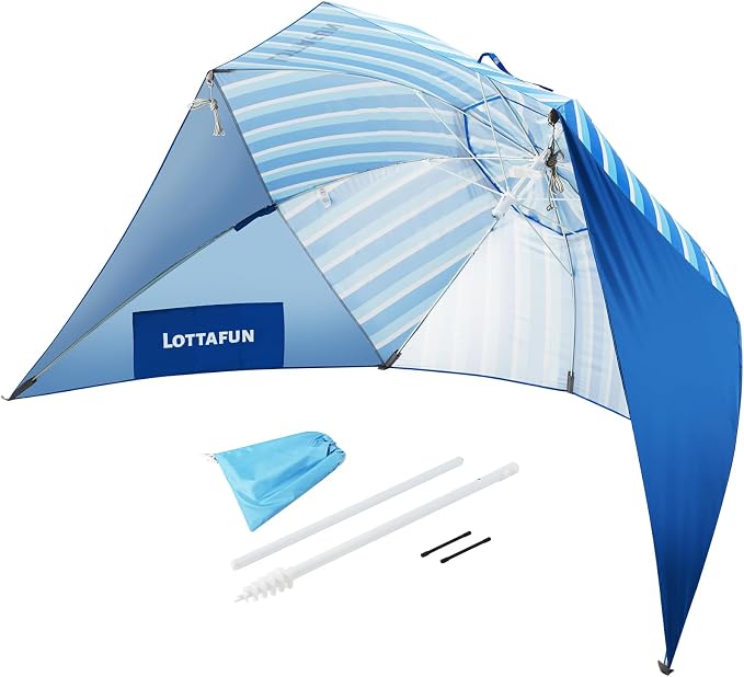 Vertical Blue Stripe