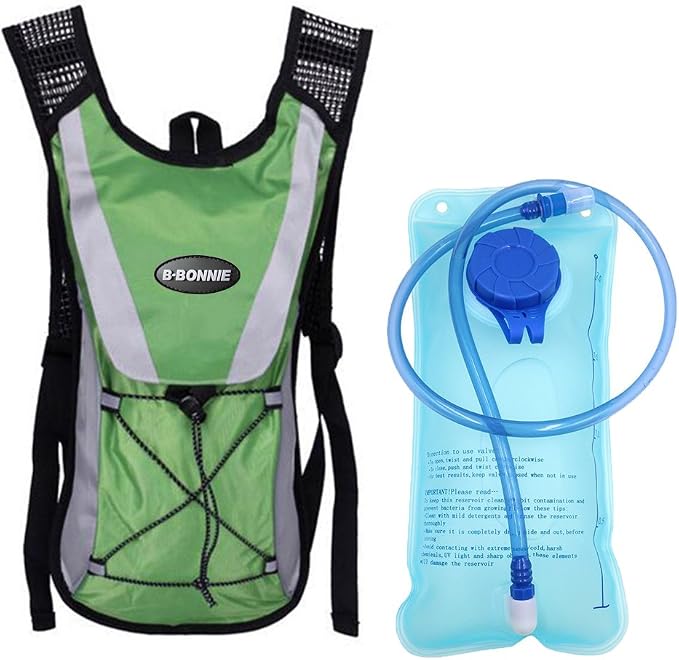 Green with 2L water bladder