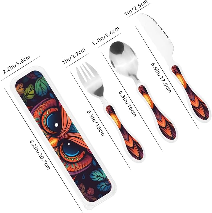 Color Owl Pattern