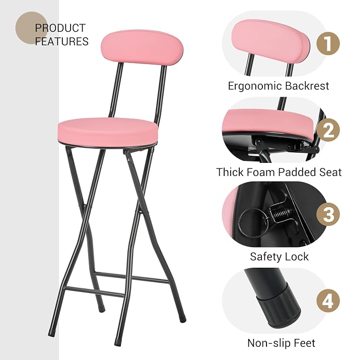 Pinnk-set of 1-25.5inch