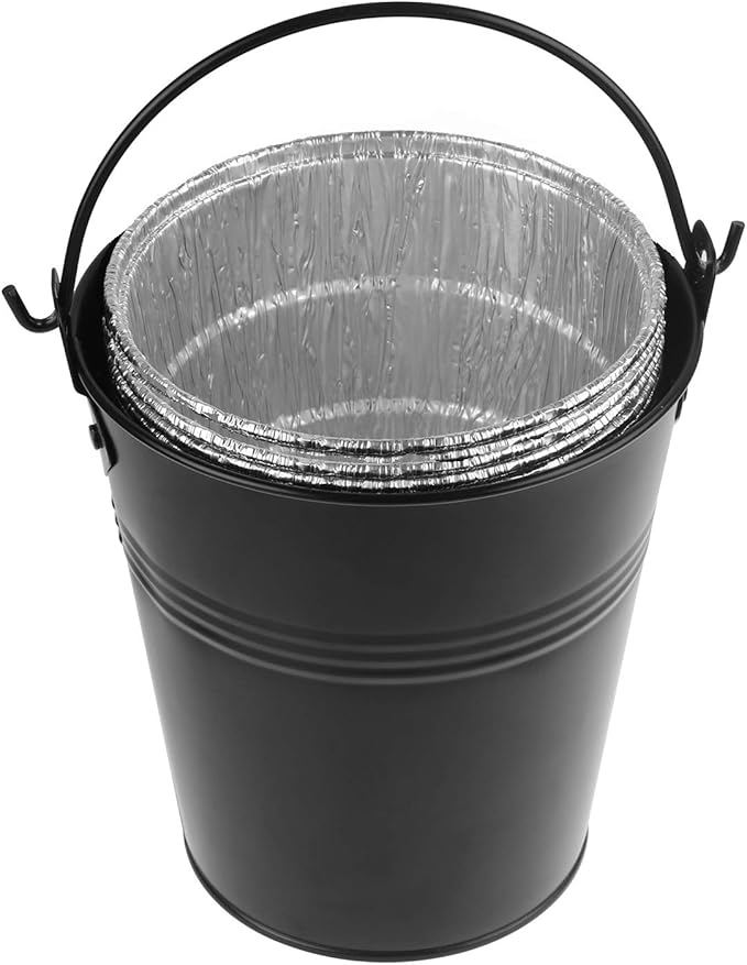 Black Bucket & 15-pack Liners