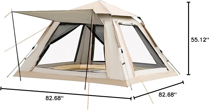 5-6 Person Khaki