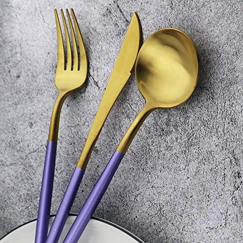 Purple Handle Gold