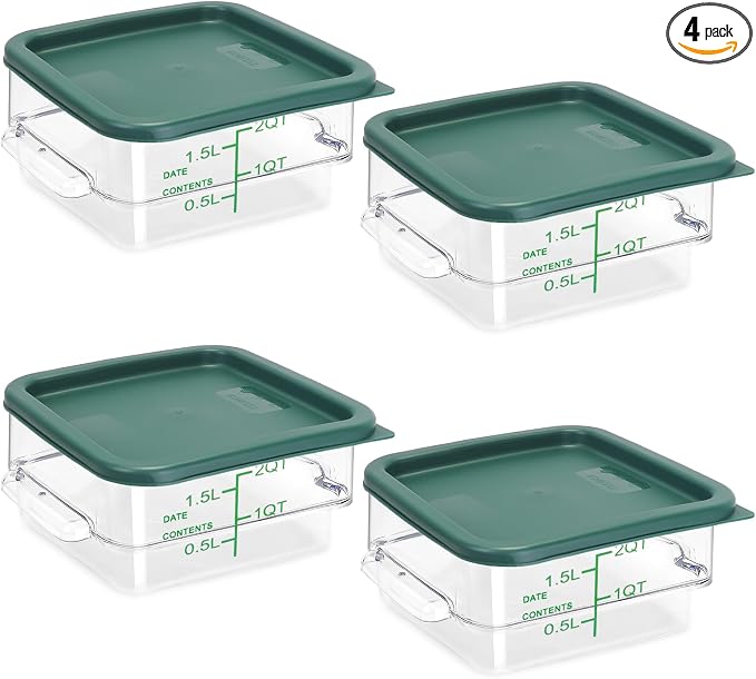 2.0 Qt-Green Lids
