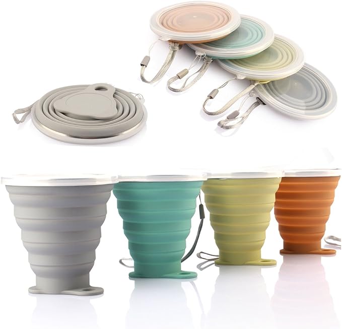 4 Pack-Powderblue-Light Gray-Yellow Green-Light Brown
