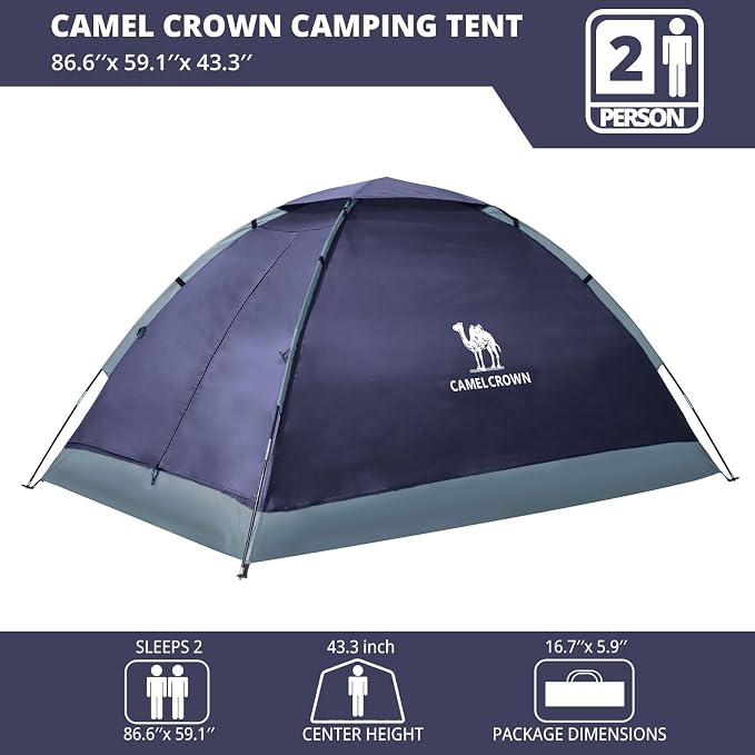 2 personNavy Blue