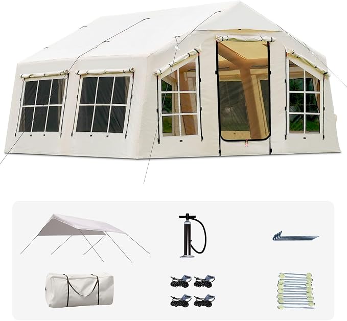 Light Beige-Dual-layer Doors