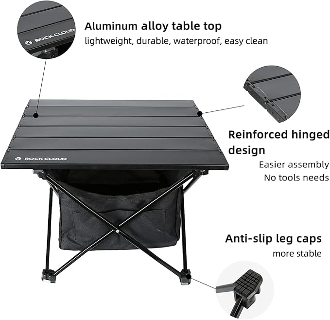 With Storage Bag Black