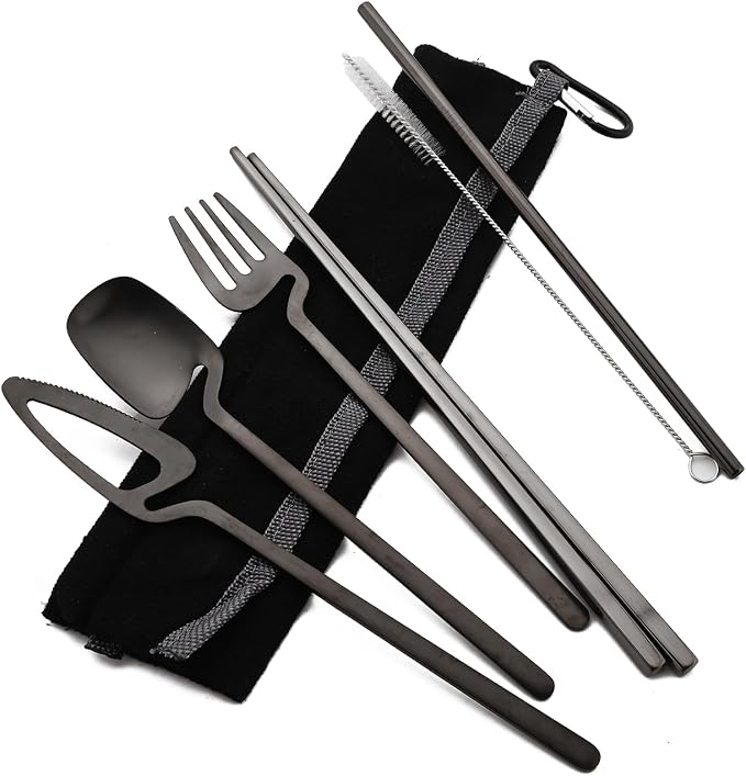 Black - Black pouch