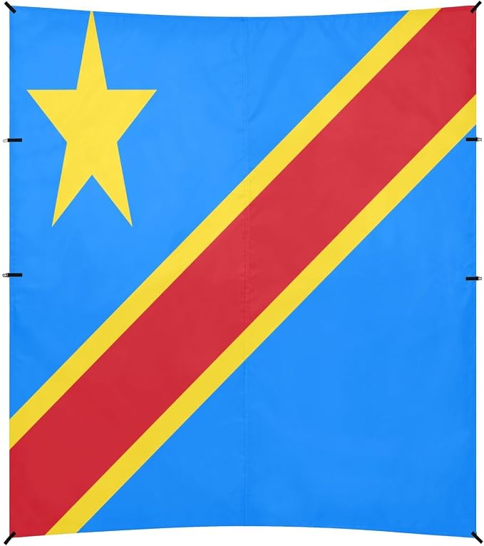 Democratic Republic of the Congo National Flag (1)
