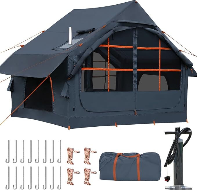 4-6 Person Skylight and Stove Jack/Grey