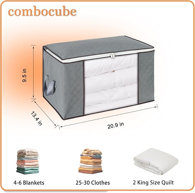 Gray, Clear (6-Pack)