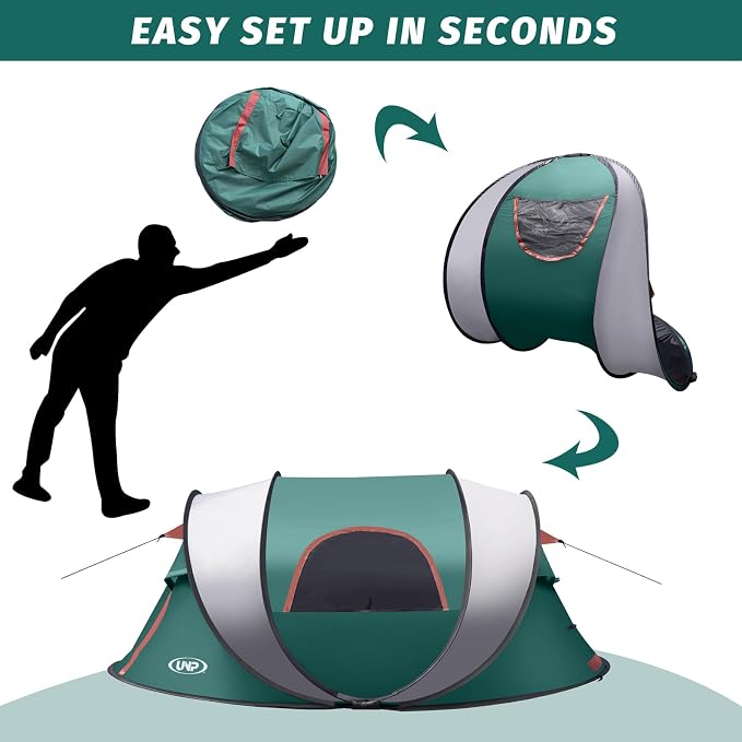 3 Person Green