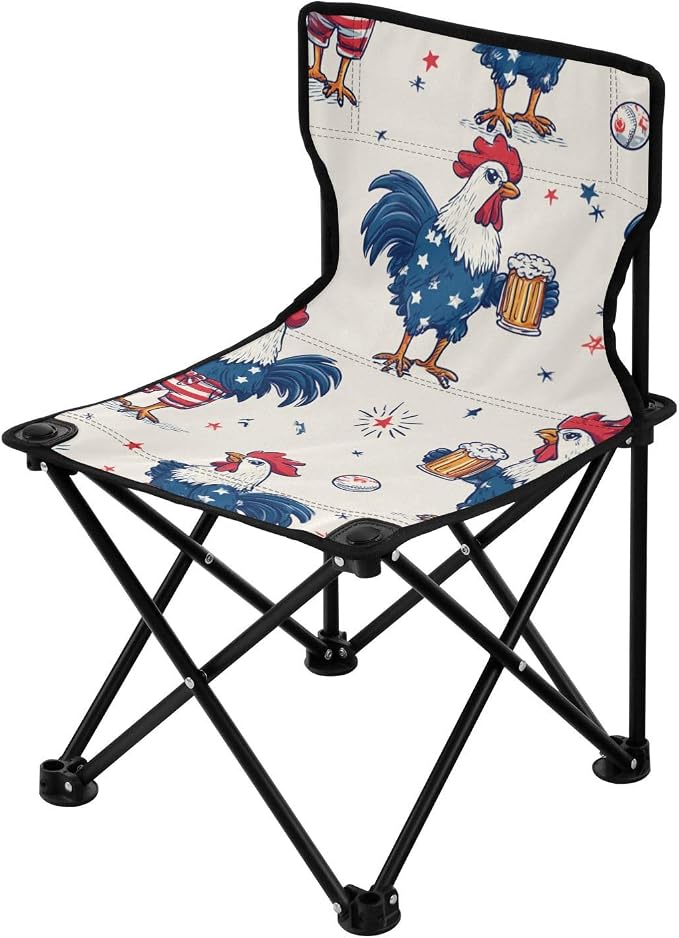 4th of July Rooster Beer White