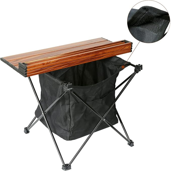 With Storage Bag Wood Grain