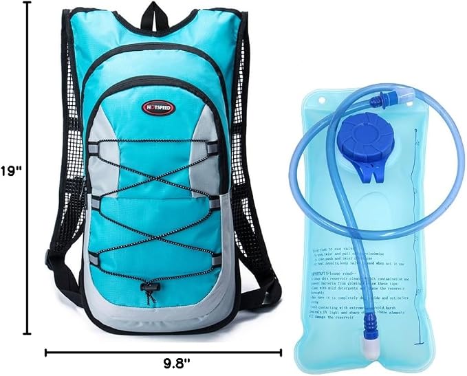 Cyan with 2L water bladder