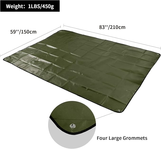 Green 83''x59''