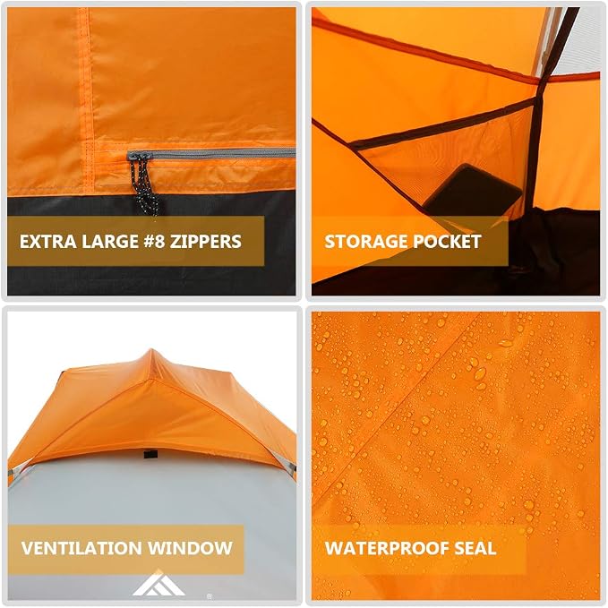 2P-Orange & Gray
