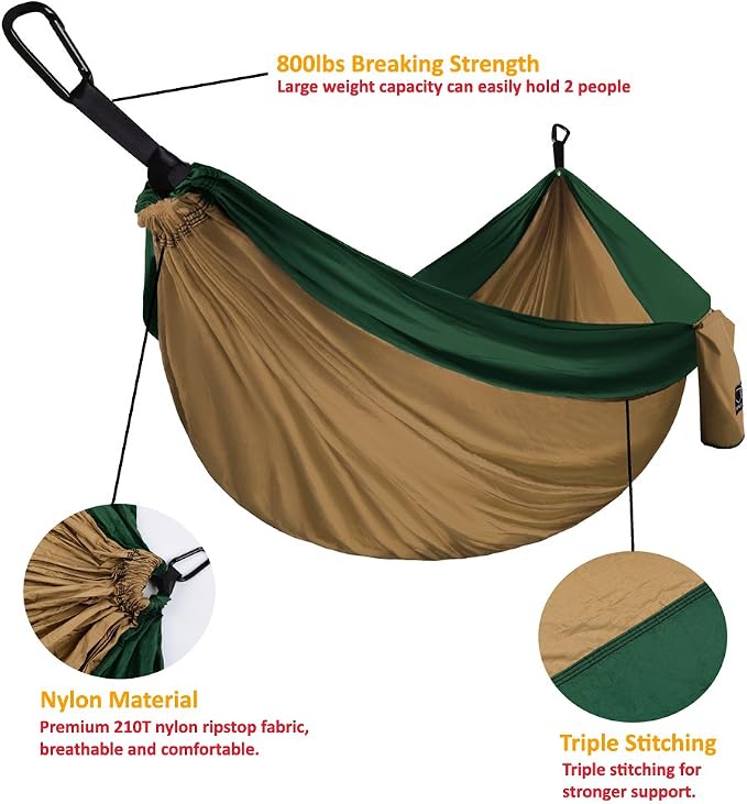 Khaki and Dark Green
