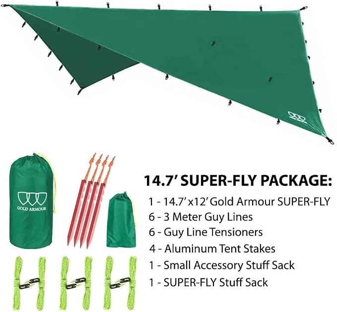 Green 14.7ft X 12ft