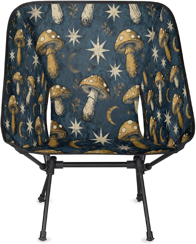 Moon Mushroom Star Print