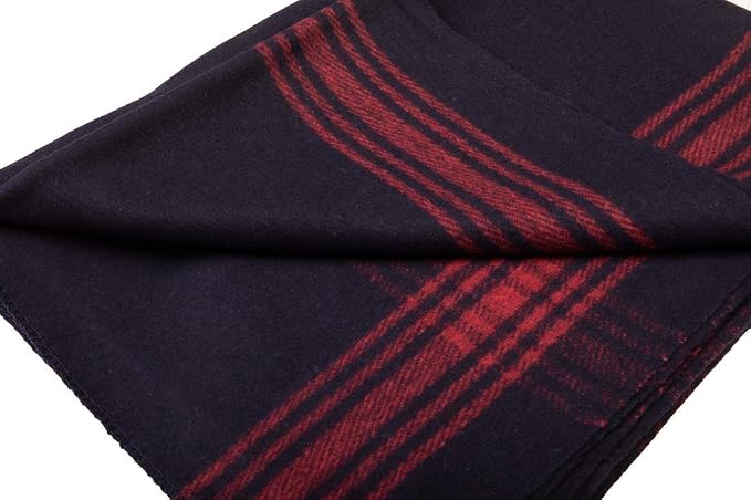 Navy With Red Stripes