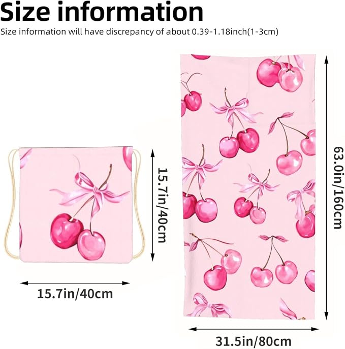 Elegant Pink Cherry Ribbon Floral