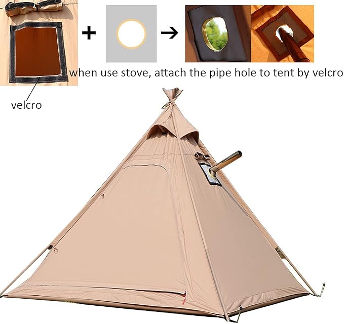 Tent alone