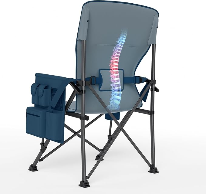 Lumbar Support Blue
