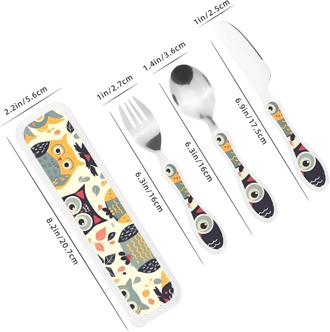 Animal Cartoon Owls Cute