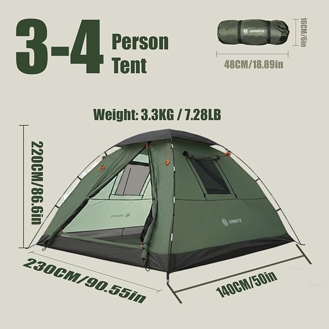 Green 3-4person