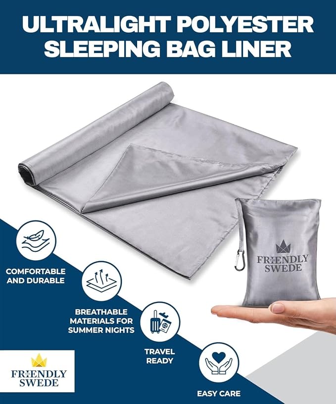 Grey Polyester - Zipper